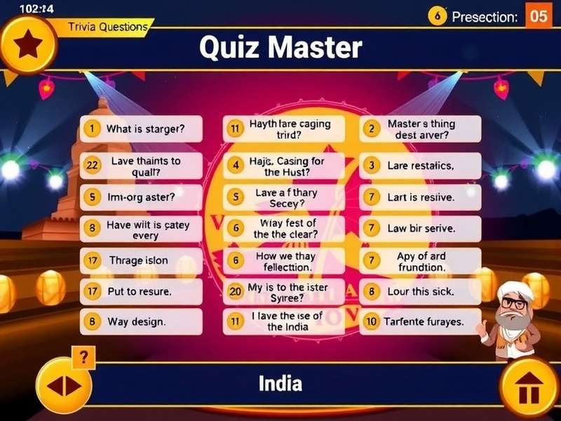 Indian players discussing Quiz Master strategies