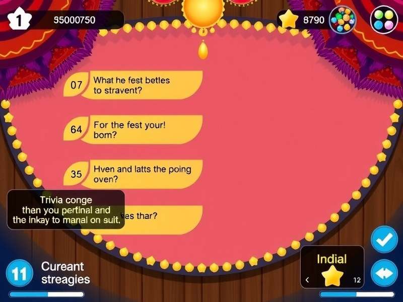 Quiz Master Indian festival special event